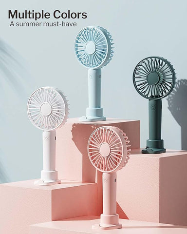 mini fan Portable fan Desk Fan High Velocity Electric Fan USB Rechargeable Student Fan Design Mini Fan Portable Hand Held Fan For Office 1Pcs | Electric fan mini for school kids rechargeable fan for students