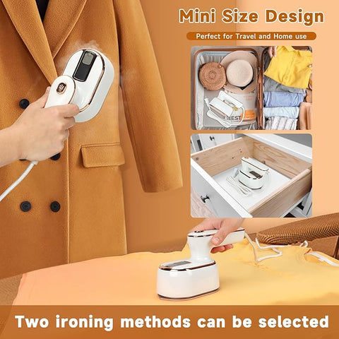 Portable Mini Electric Steam Iron Handheld Garment Steamer for Clothes Mini Ironing Machine
