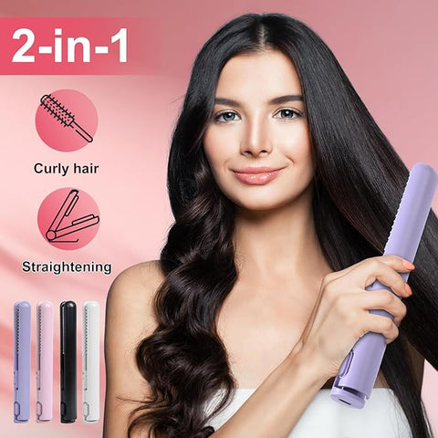 Travel Mini Hair Flat Iron Ceramic Plate Hair Straightener & Straightner