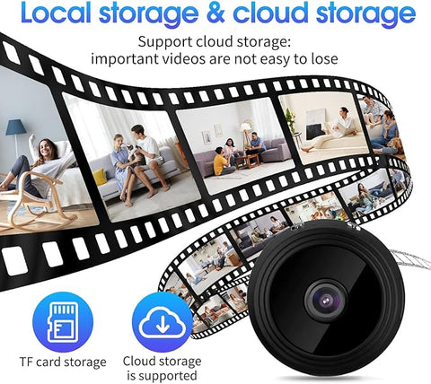 Mini wireless surveillance camera, WiFi, security monitoring, remote monitor, camera, smart home, A9