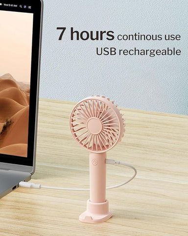mini fan Portable fan Desk Fan High Velocity Electric Fan USB Rechargeable Student Fan Design Mini Fan Portable Hand Held Fan For Office 1Pcs | Electric fan mini for school kids rechargeable fan for students