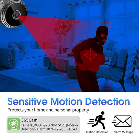 Mini wireless surveillance camera, WiFi, security monitoring, remote monitor, camera, smart home, A9