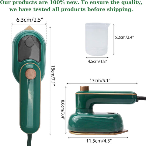Portable Mini Electric Steam Iron Handheld Garment Steamer for Clothes Mini Ironing Machine
