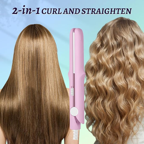Travel Mini Hair Flat Iron Ceramic Plate Hair Straightener & Straightner
